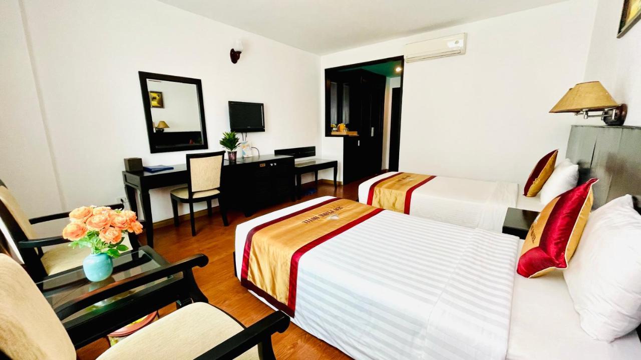 Sea Pearl Cat Ba Hotel Dong Khe Sau Exterior foto