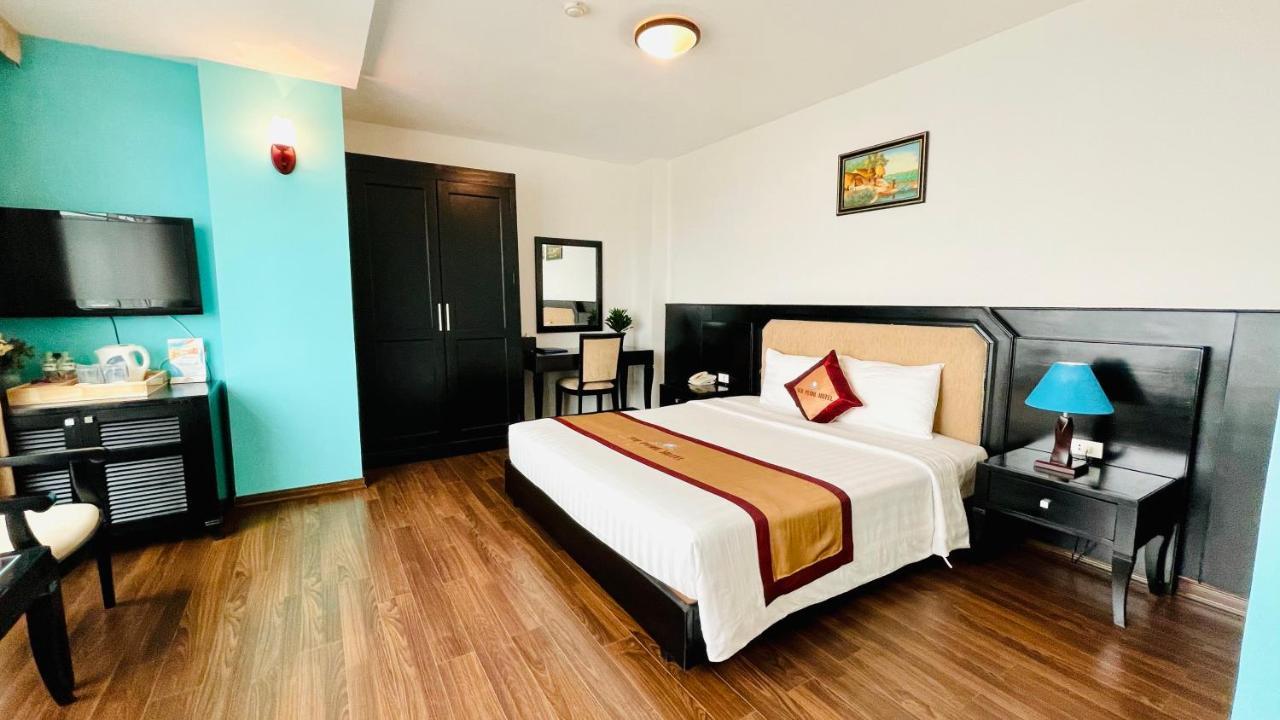 Sea Pearl Cat Ba Hotel Dong Khe Sau Exterior foto
