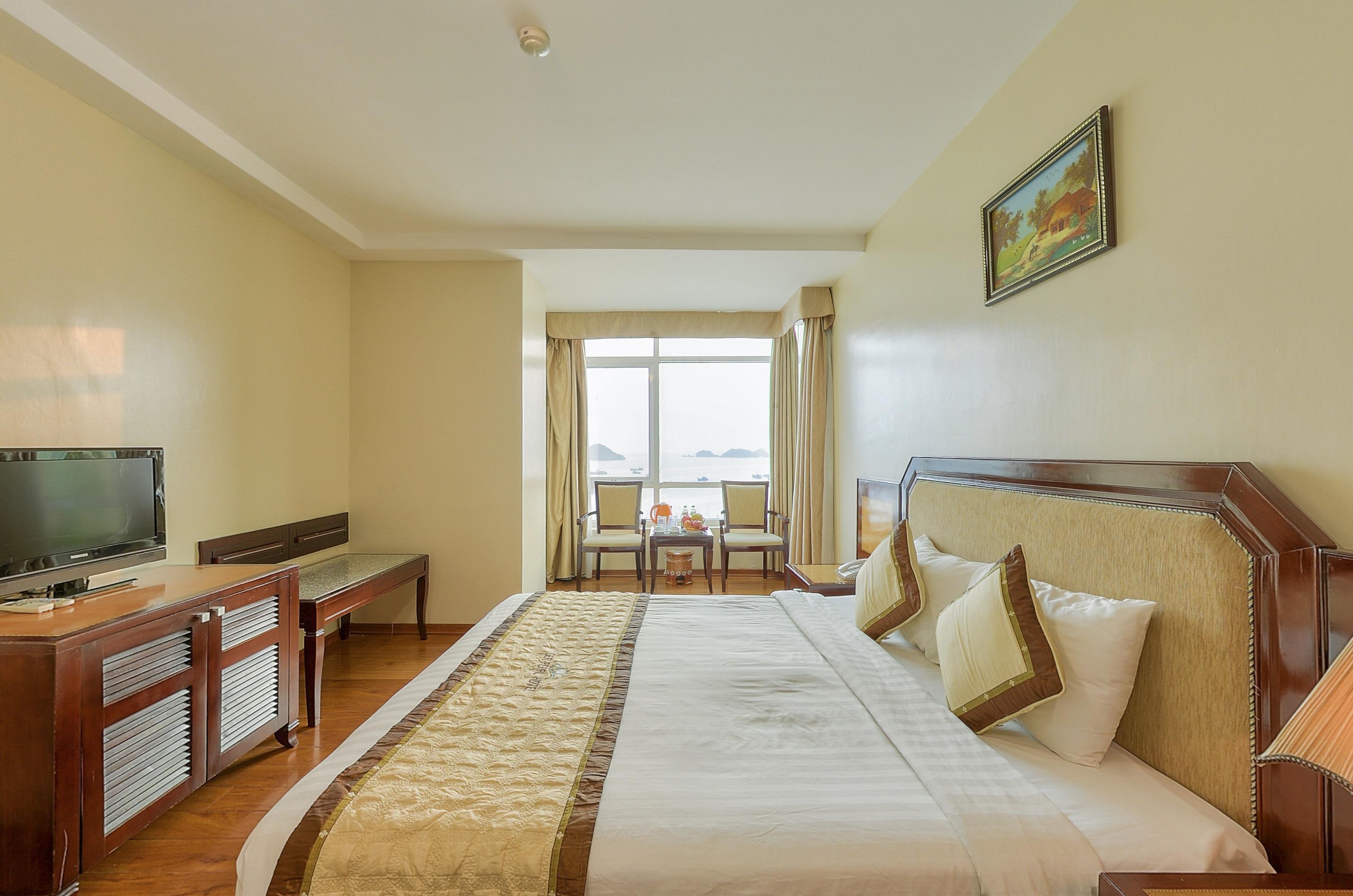 Sea Pearl Cat Ba Hotel Dong Khe Sau Exterior foto