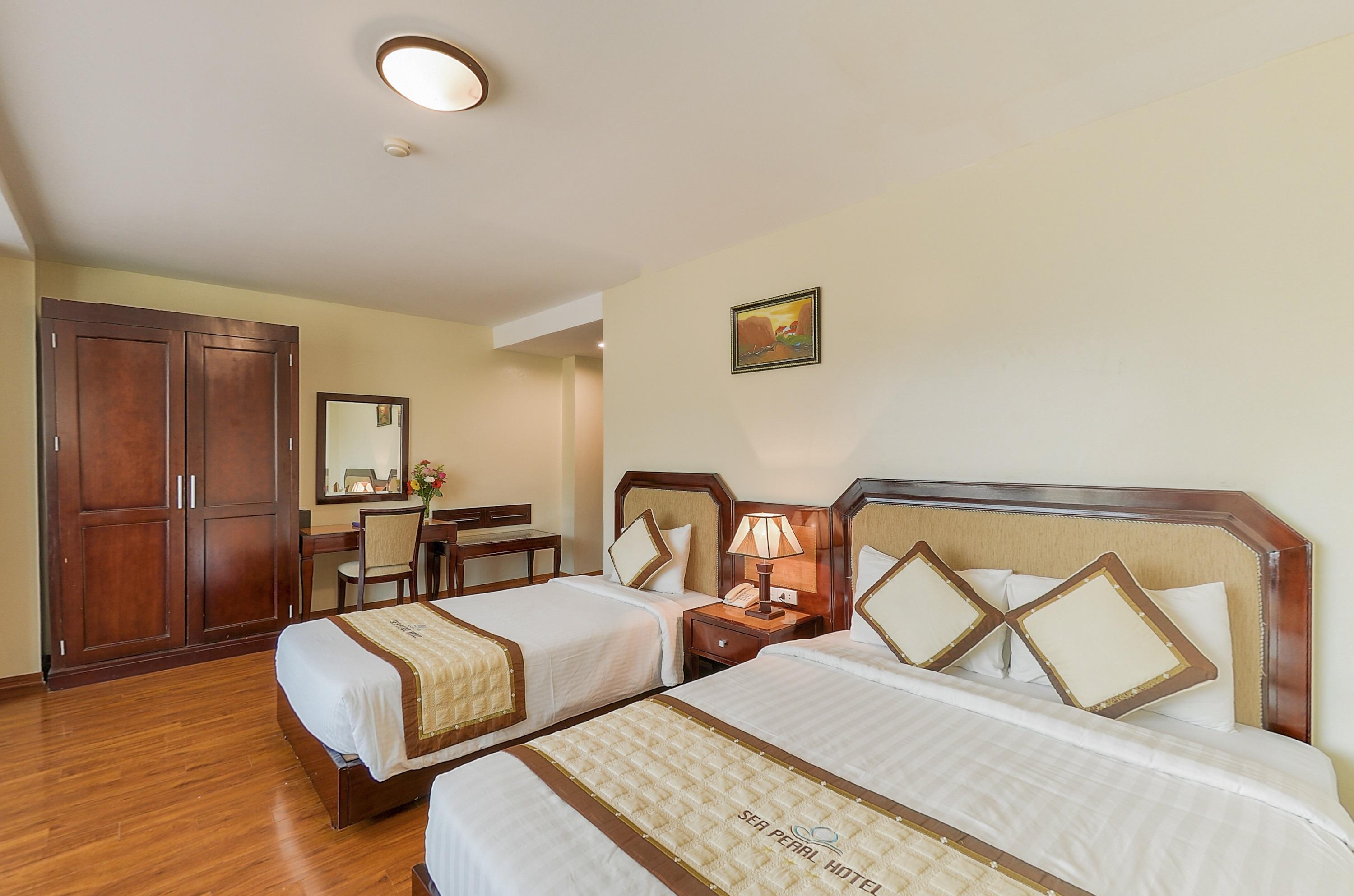 Sea Pearl Cat Ba Hotel Dong Khe Sau Exterior foto